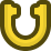 Gold Horse Shoe