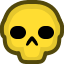 Gold Skull